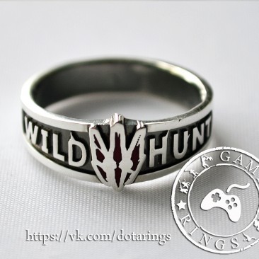 Серебряное кольцо Witcher (Ведьмак)